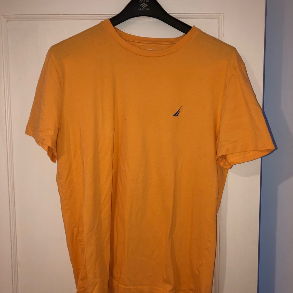 Orange Nautica shirt